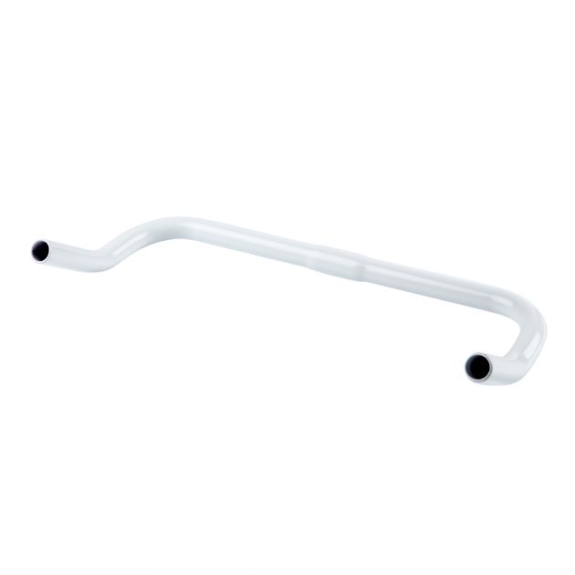 White Bullhorn Handlebars