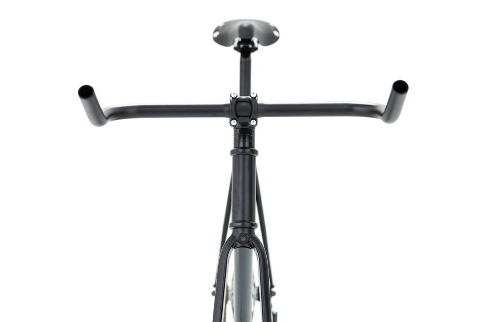 Black Alloy Bullhorn Handlebars