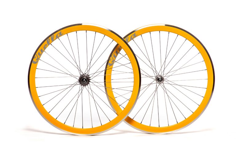 Quella Yellow 40mm Deep-V 700c Wheelset