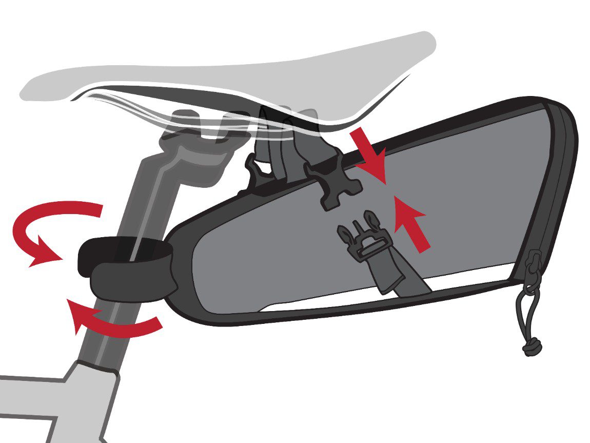 Two Wheel Gear – Commute Seat Pack – Instructions