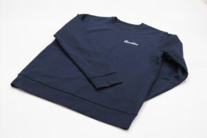 Quella Organic Cotton Sweatshirt - Navy