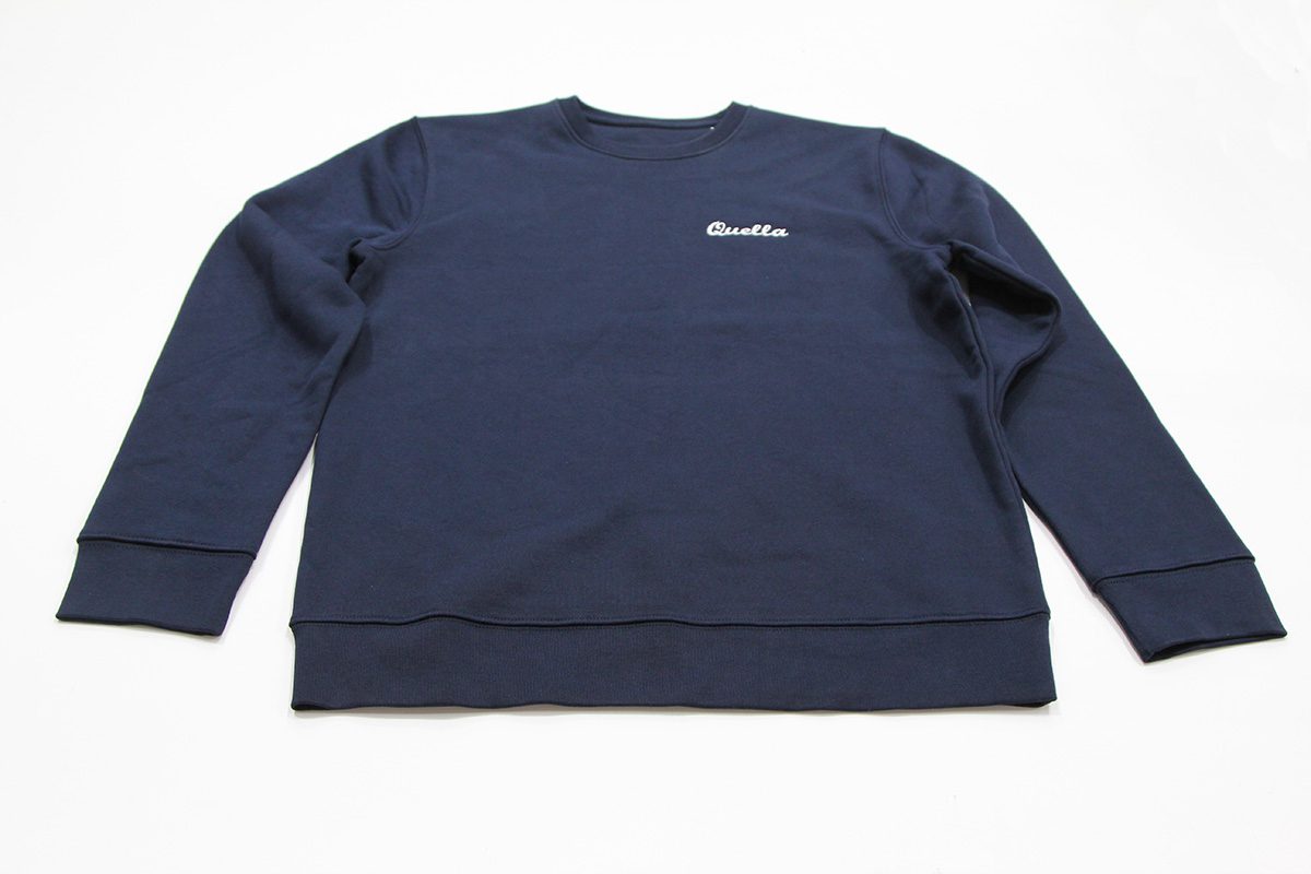 Quella Organic Cotton Sweatshirt – Navy