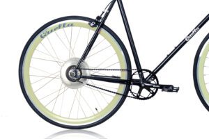 Electric Quella upgrade - Cream Rear Wheel