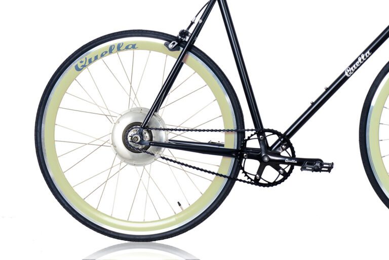 Electric Quella upgrade - Cream Rear Wheel