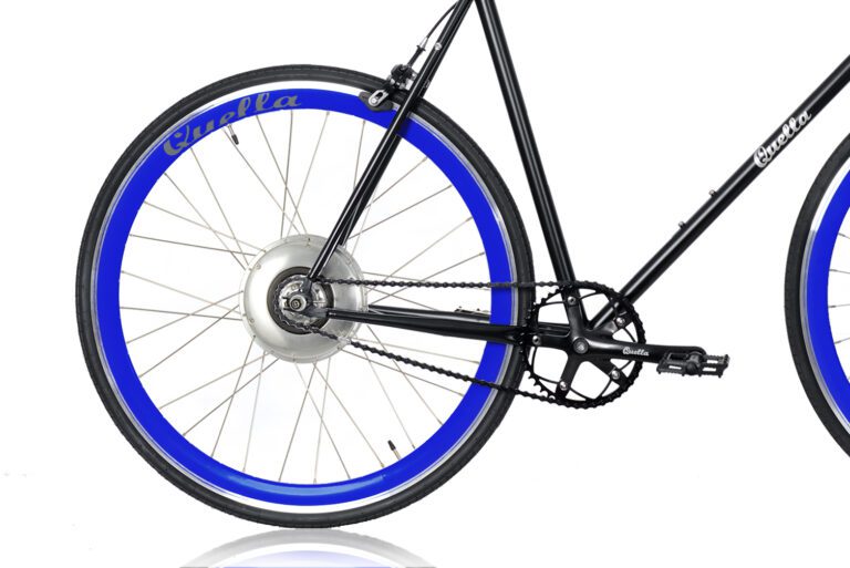 Electric Quella upgrade - Royal Blue Rear Wheel