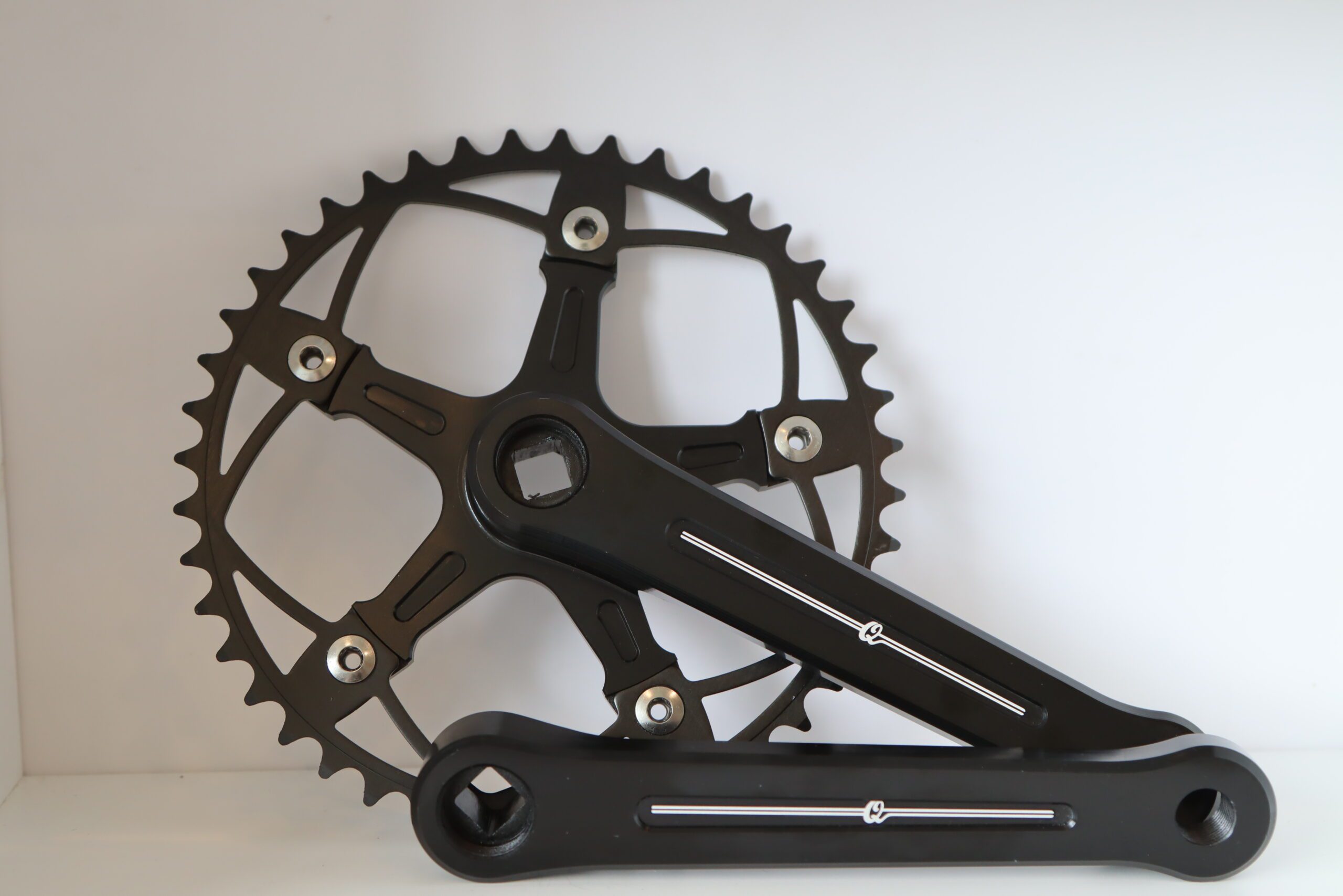 Black Varsity Crank Set (2)